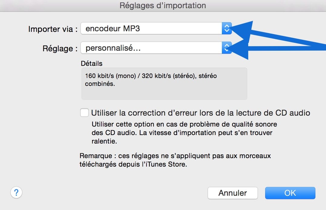 Convertissez facilement un album en mp33