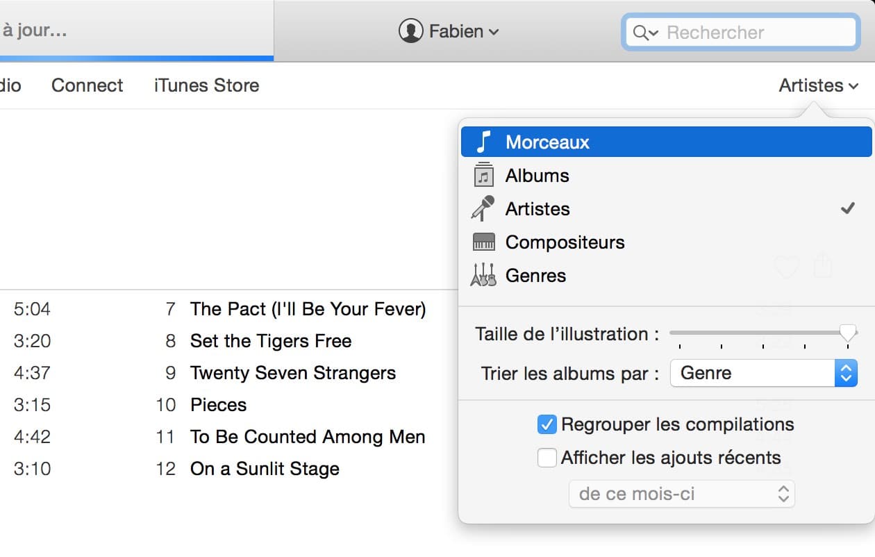 Convertissez facilement un album en mp38