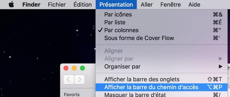 2Afficher l'arborescence de vos dossiers sur Mac