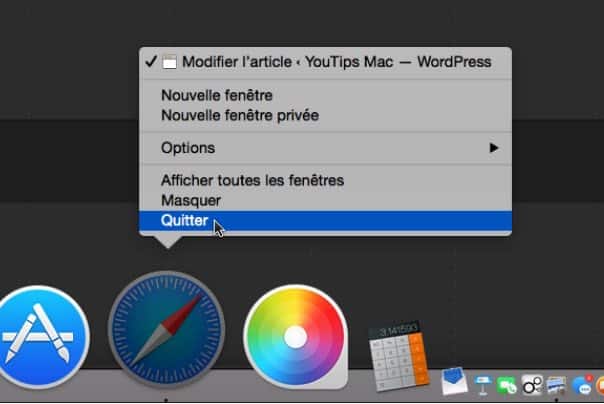 forcer a quitter sur mac 4