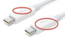 qu'est ce que le port Thunderbolt sur mon Mac 0b Câble Thunderbolt1 ou Thunderbolt 2