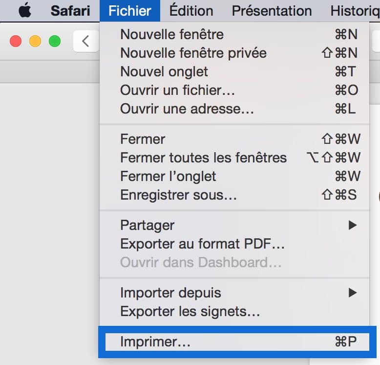 Comment transformer une page internet en pdf3