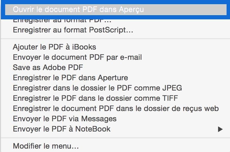 Comment transformer une page internet en pdf5