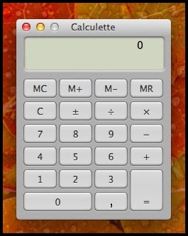 calculette scientifique mac