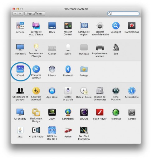 icloud mac os x maverciks