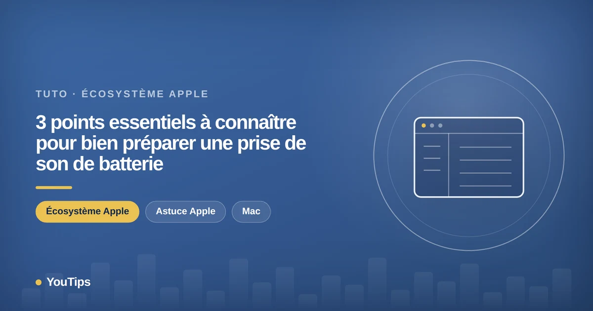 3 points essentiels a connaitre pour bien preparer une prise de son de batterie