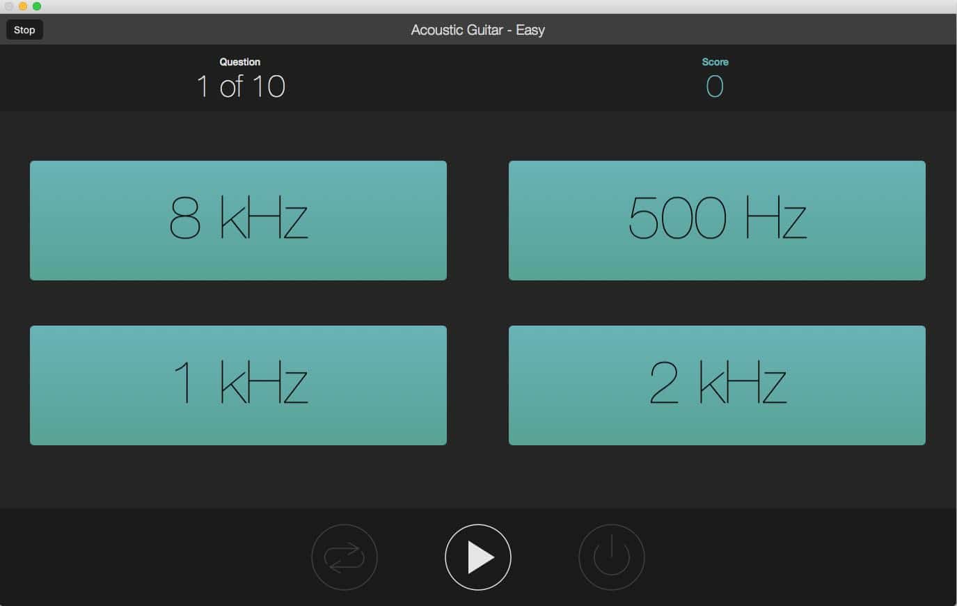 Quiztones EQ guitar