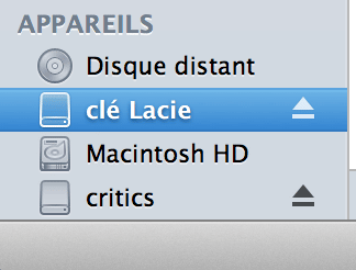 clé lacie 2