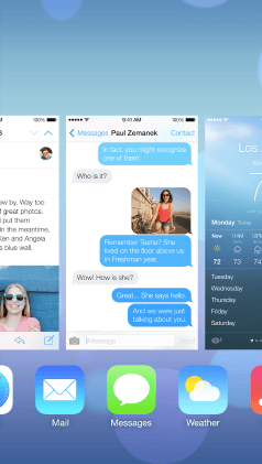 iOS 7 multitask 1