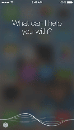 iOS 7 siri