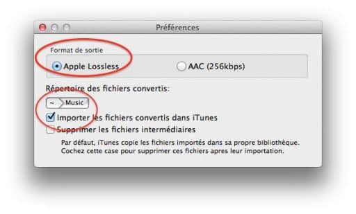 importer des fichiers flac dans itunes 2