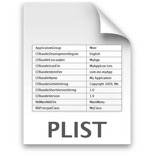 plist