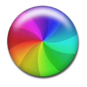 roue colorée mac