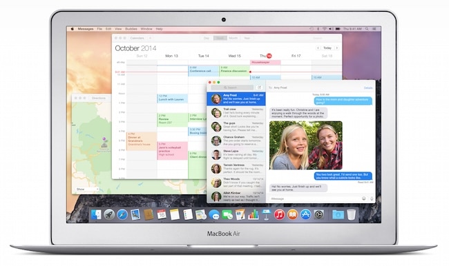 OS X Yosemite mise a jour