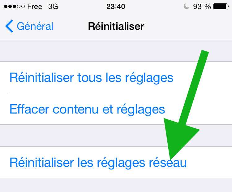 Des problèmes avec iMessage6