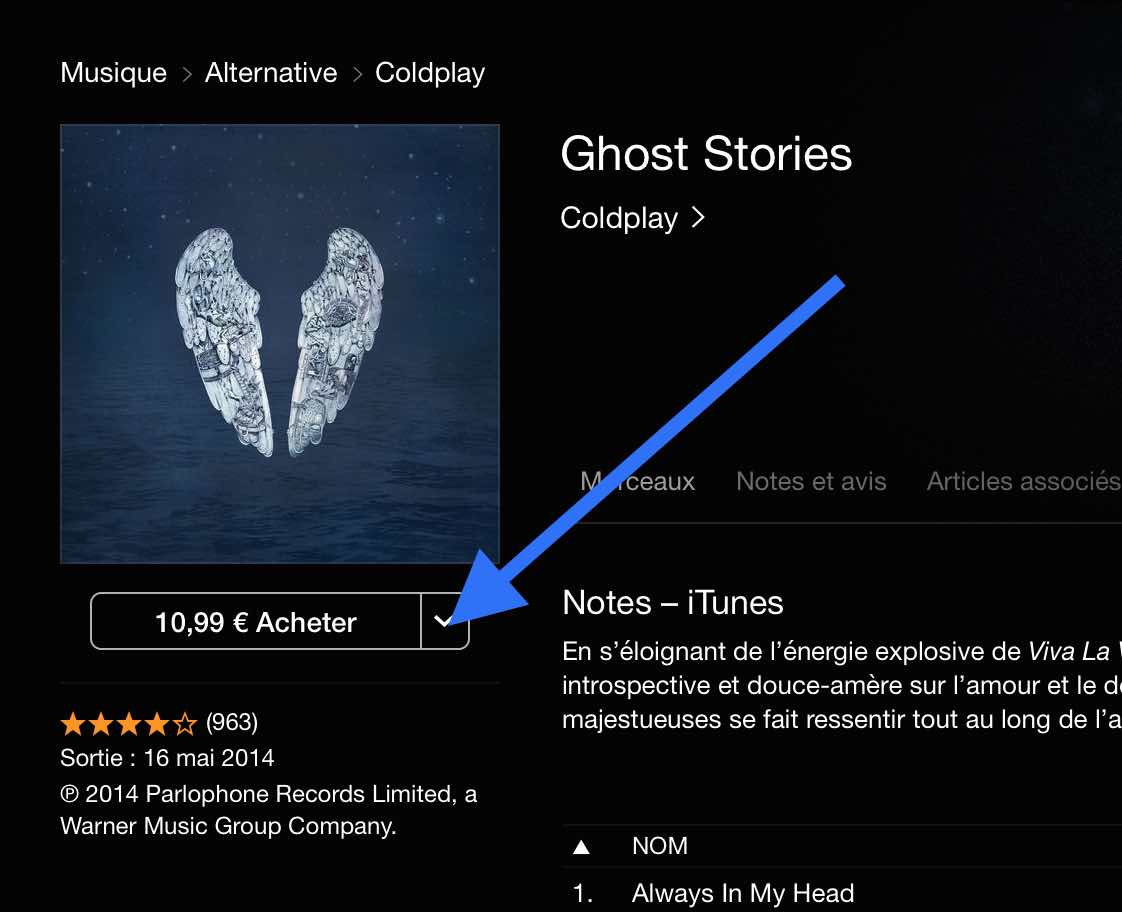 Offrir un cadeau sur iTunes Store 4