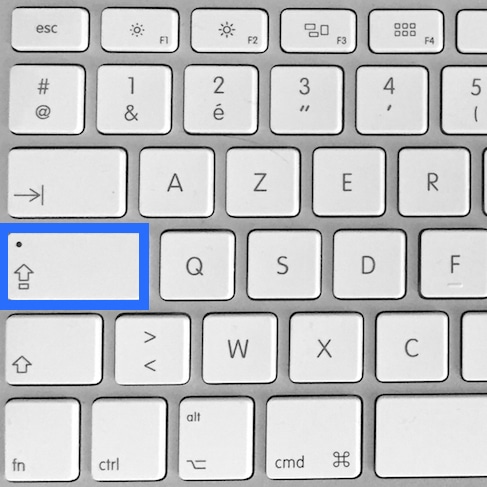 Où se trouve la touche shift sur la Mac - AnalogicTech