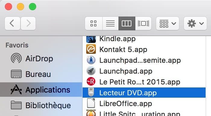 Lire un DVD sur MAC