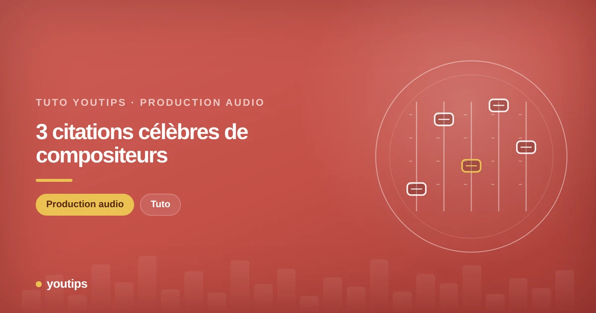 3 citations celebres de compositeurs