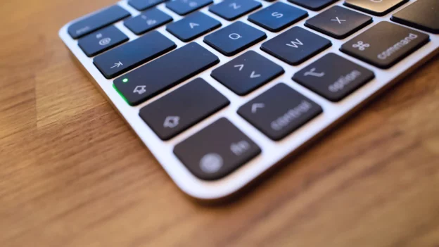 La touche pour verrouiller les majuscules et les chiffres sur Mac