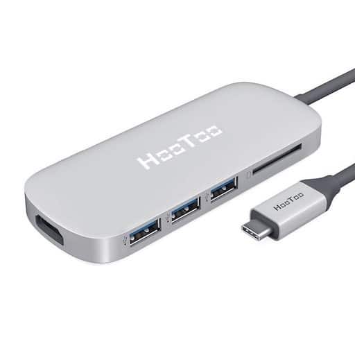 Le Hub USB Type C HooToo pour Mac