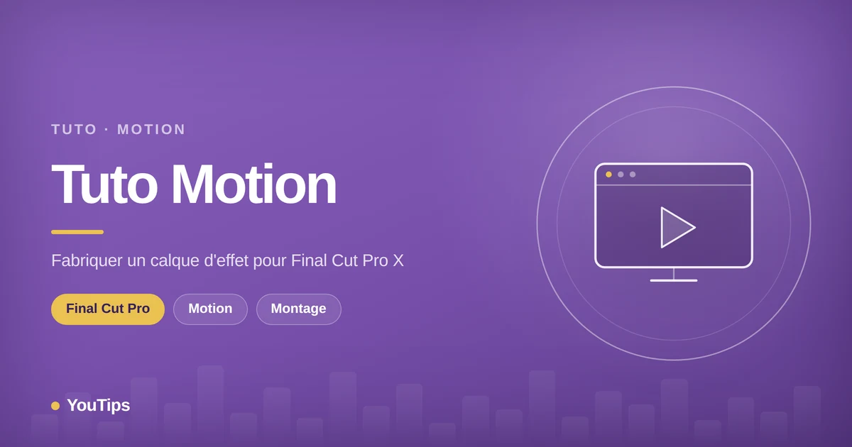 fabriquer calque deffet final cut pro x motion