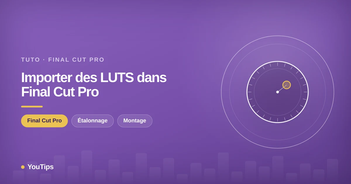 importer luts final cut pro