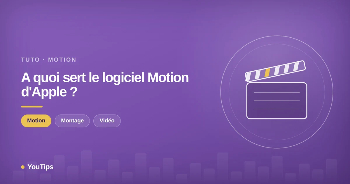 a quoi sert le logiciel motion dapple
