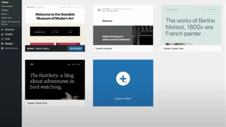 installer un thème wordpress gratuit