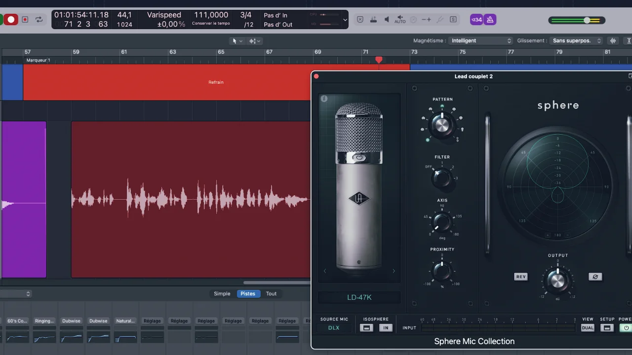 formation en ligne sur l'enregisttrement dans logic pro