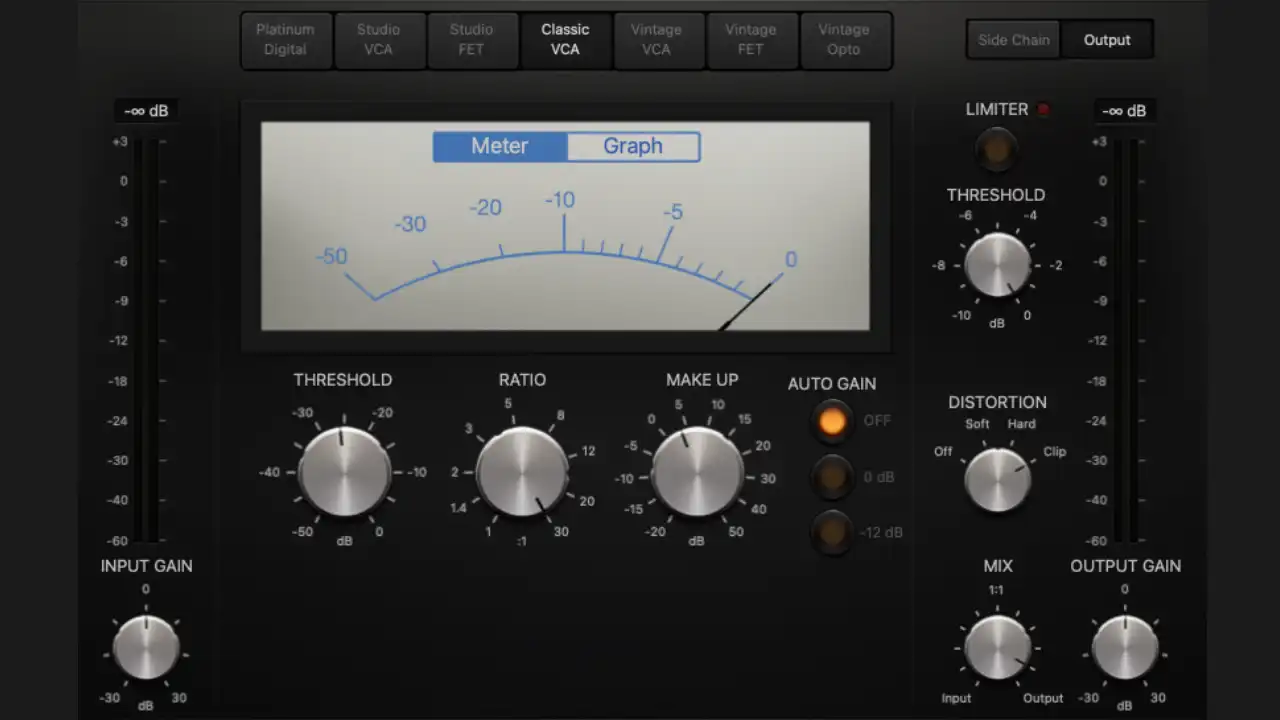 formation en ligne sur les compresseurs dansd logic pro