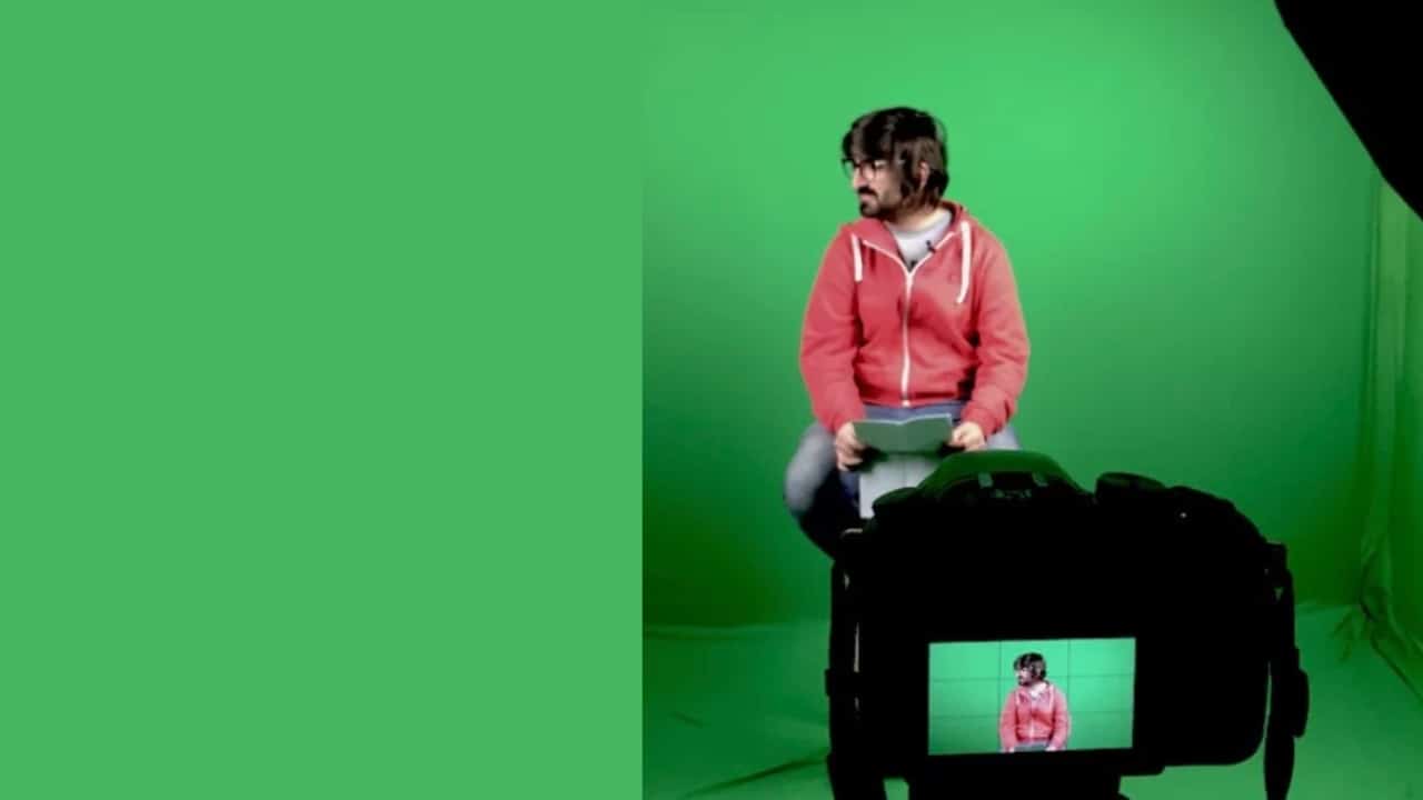 Tournage d’un clip musical sur fond vert en formation vidéo à Grenoble