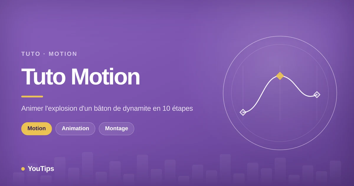 tuto motion animer lexplosion dun baton de dynamite
