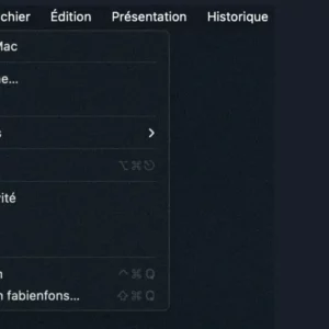 glossaire apple, forcer à quitter