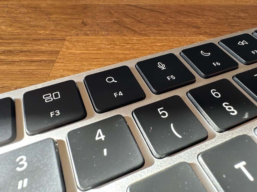 Touche_F4_Clavier_ MAc