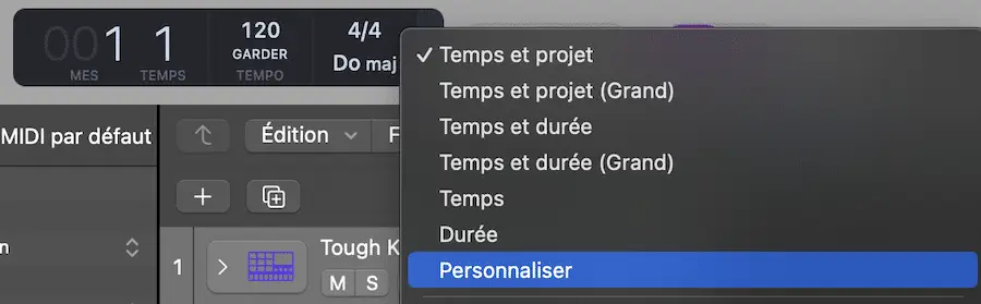 Changer-la-frequence-dechantillonnage-de-Logic, personnaliser