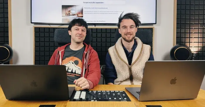 Formateurs WordPress Fabien & Julien à Grenoble