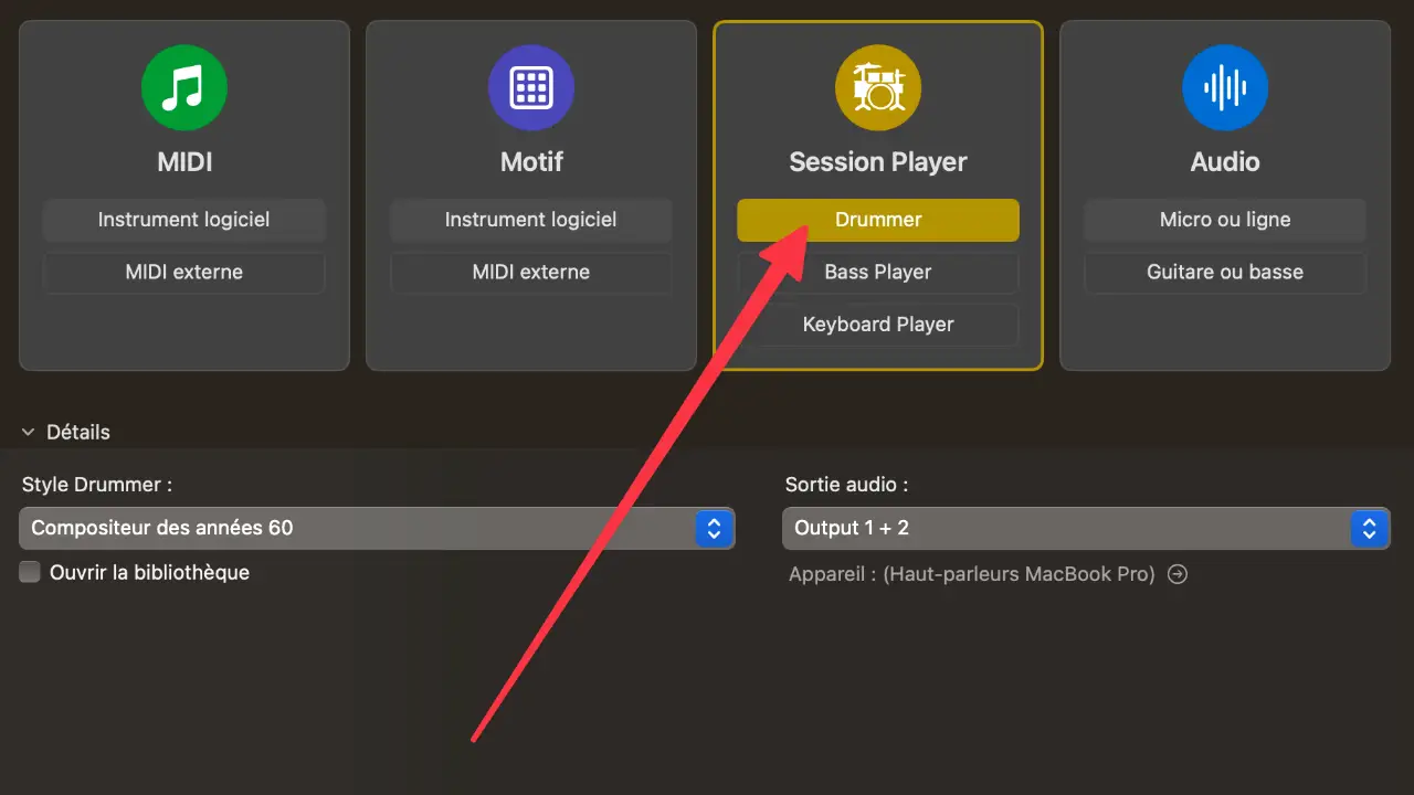 nouveauté logic pro 11 le drummer