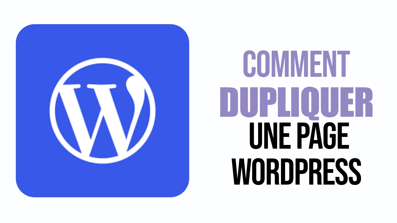 dupliquer page wordpress