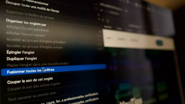 Astuce minute macOS : Fusionner toutes les fenêtres en un clic