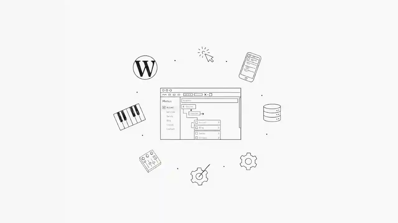 gérer les menus sur wordpress