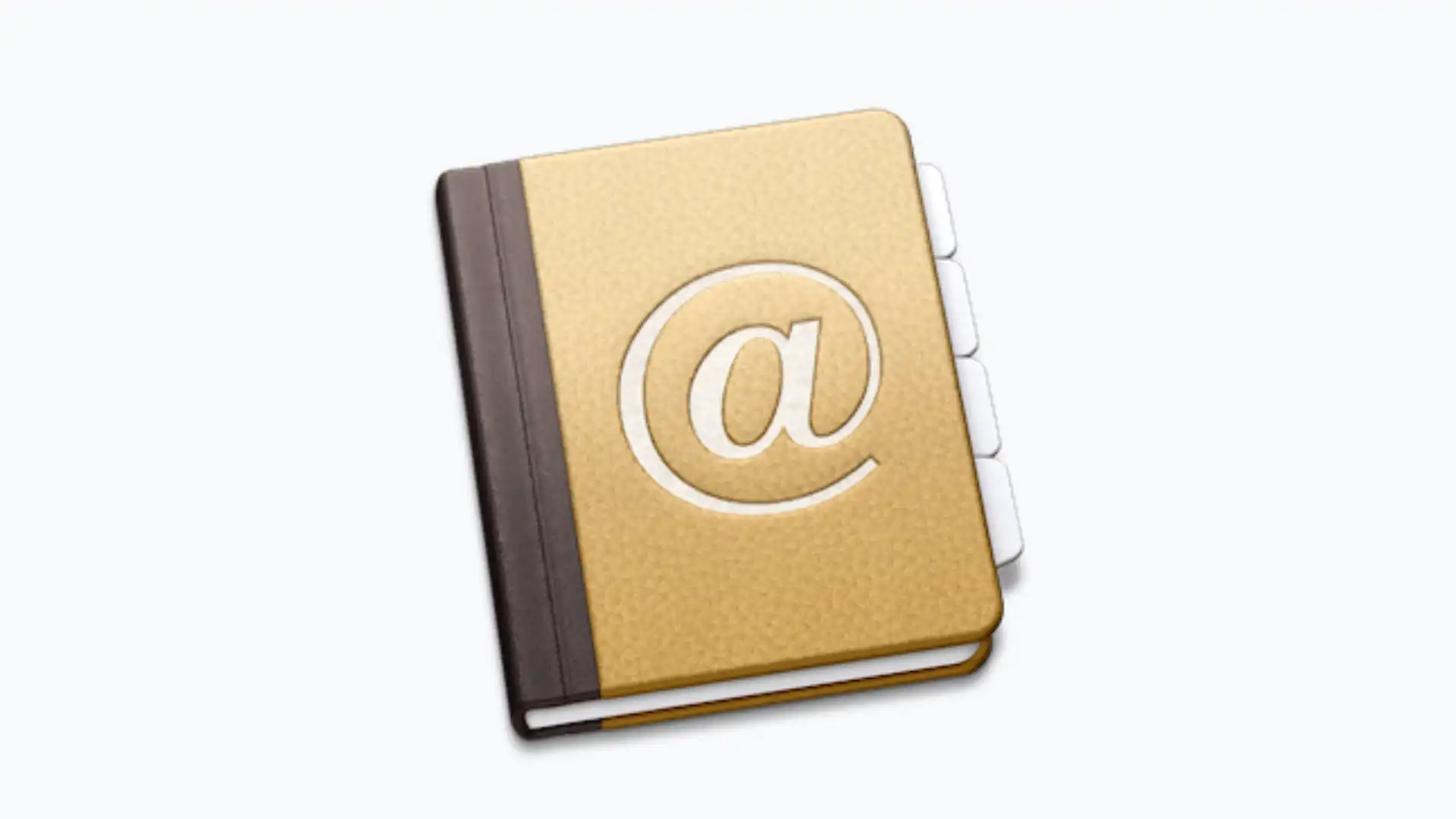 glossaire apple, carnet d'adresses