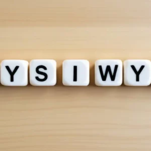 glossaire apple, wysiwyg