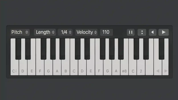 Clavier d’entré pas à pas