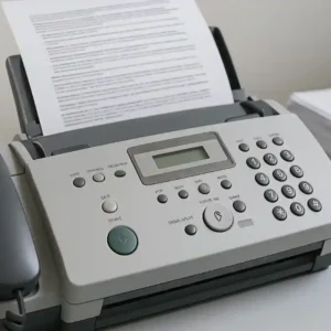 glossaire du web, fax, télécopieur