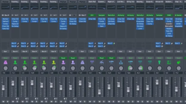 la méthode pour mixer vos morceaux dans logic pro