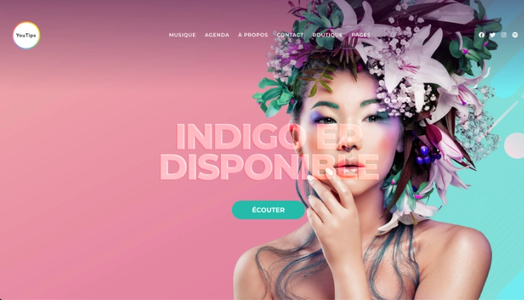 template 10 chanteuse pop