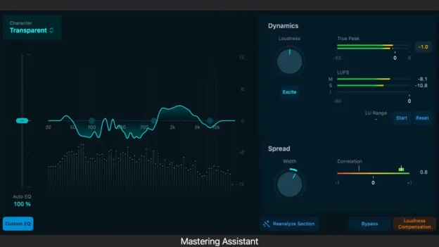 formation en ligne sur le mastering avec les plug in de logic pro