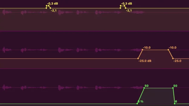 formations en ligne sur les automations dans logic pro
