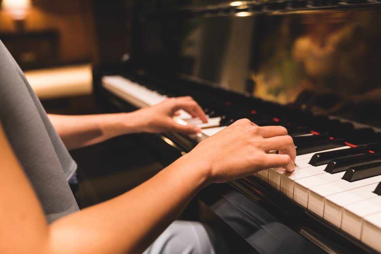 apprentissage numerique musique piano dans